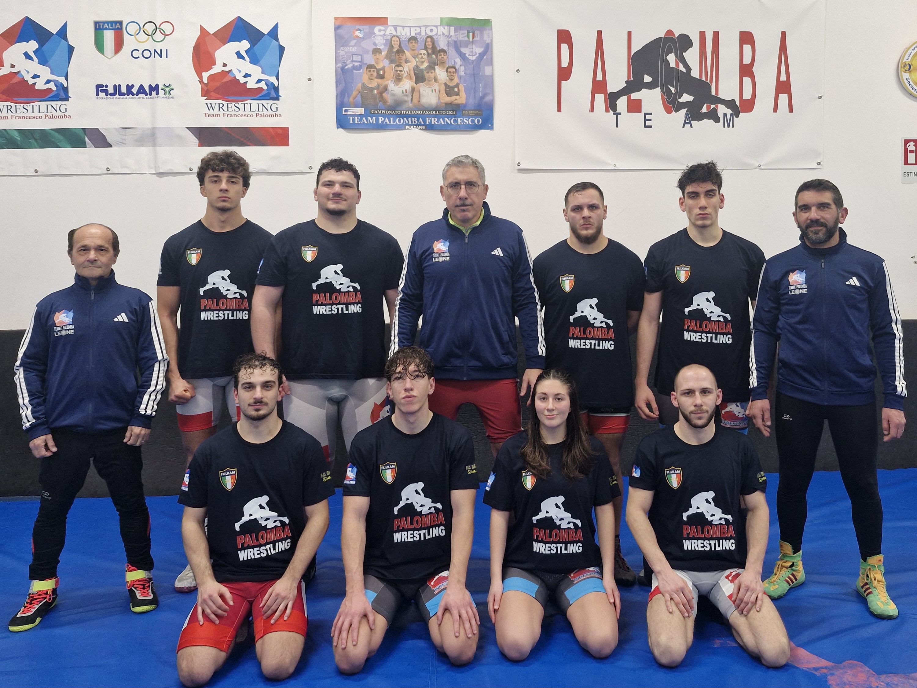 LOTTA LIBERA. IL TEAM PALOMBA FRANCESCO IN PARTENZA PER IL CAMPIONATO ITALIANO ASSOLUTO