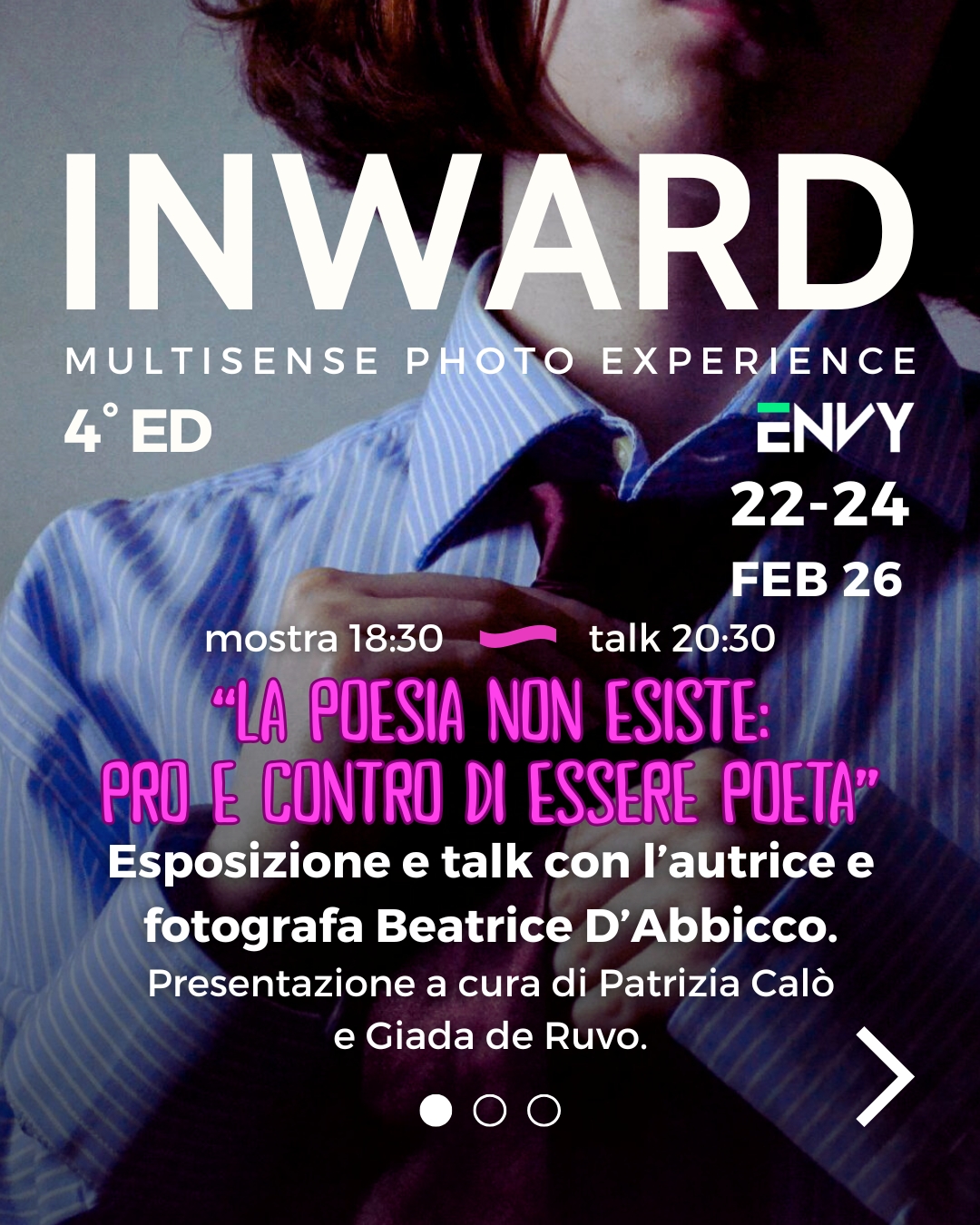 INWARD IV EDIZIONE: LA FEMMINILITA' E LA MASCOLINITA' OLTRE IL MORALISMO