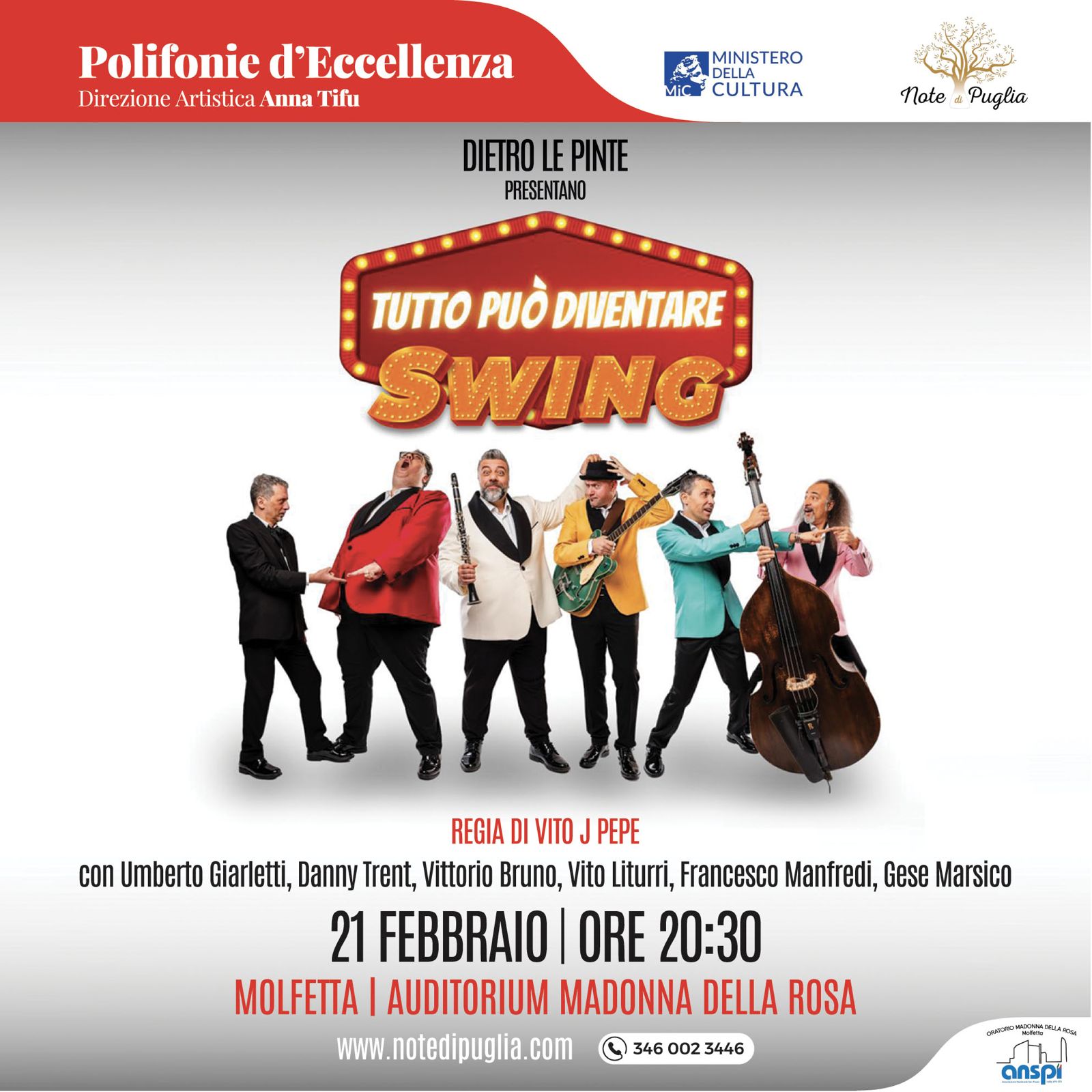 A TUTTO SWING: LO SHOW COMICO-MUSICALE