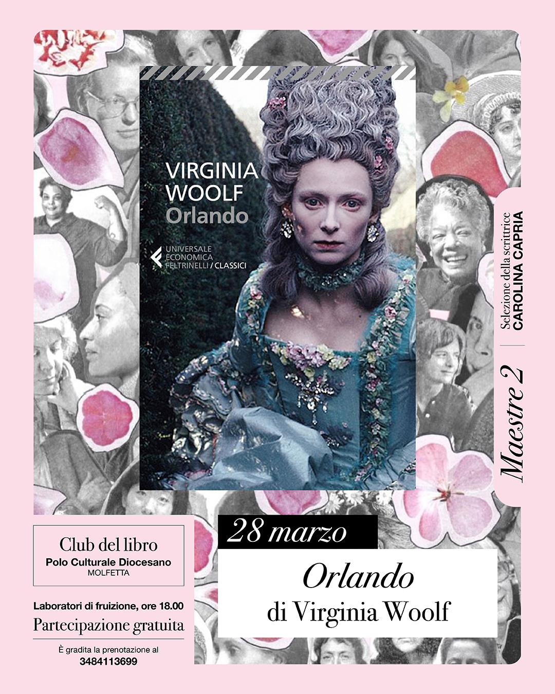 AL MUSEO DIOCESANO MOLFETTA UN NUOVO APPUNTAMENTO PER �UN MOMENTO DI LETTURA�