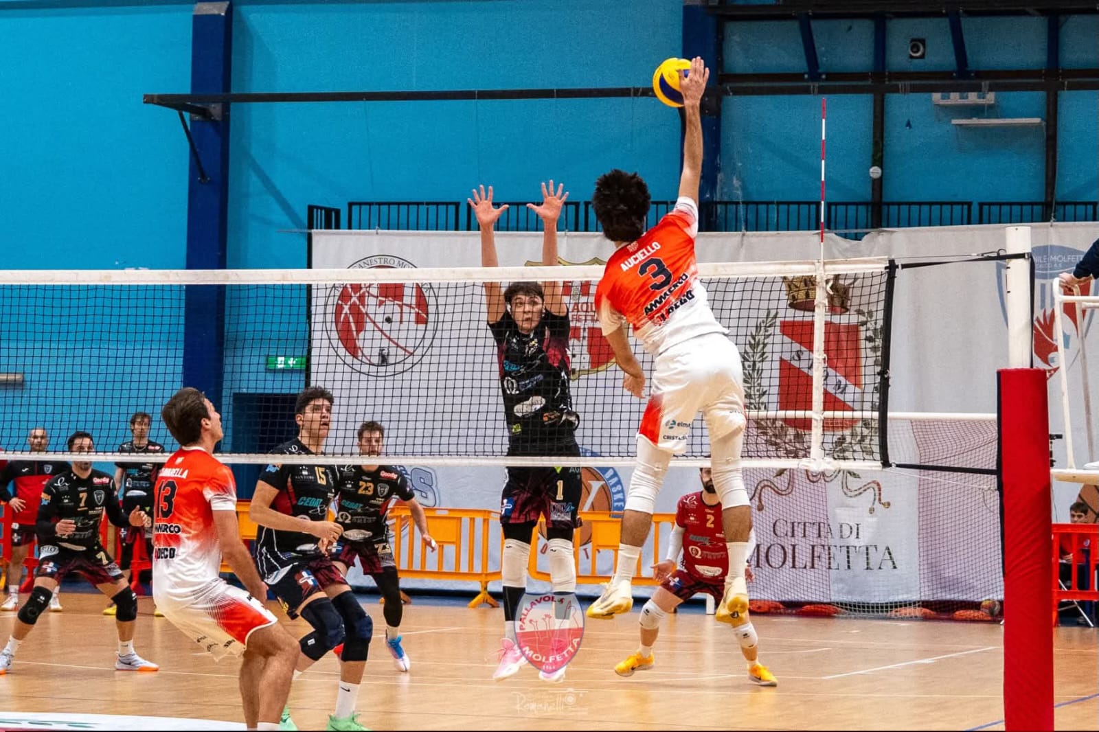 L'INDECO VOLLEY MOLFETTA SUPERA L'OSTACOLO MESAGNE, UNA GARA SUPER