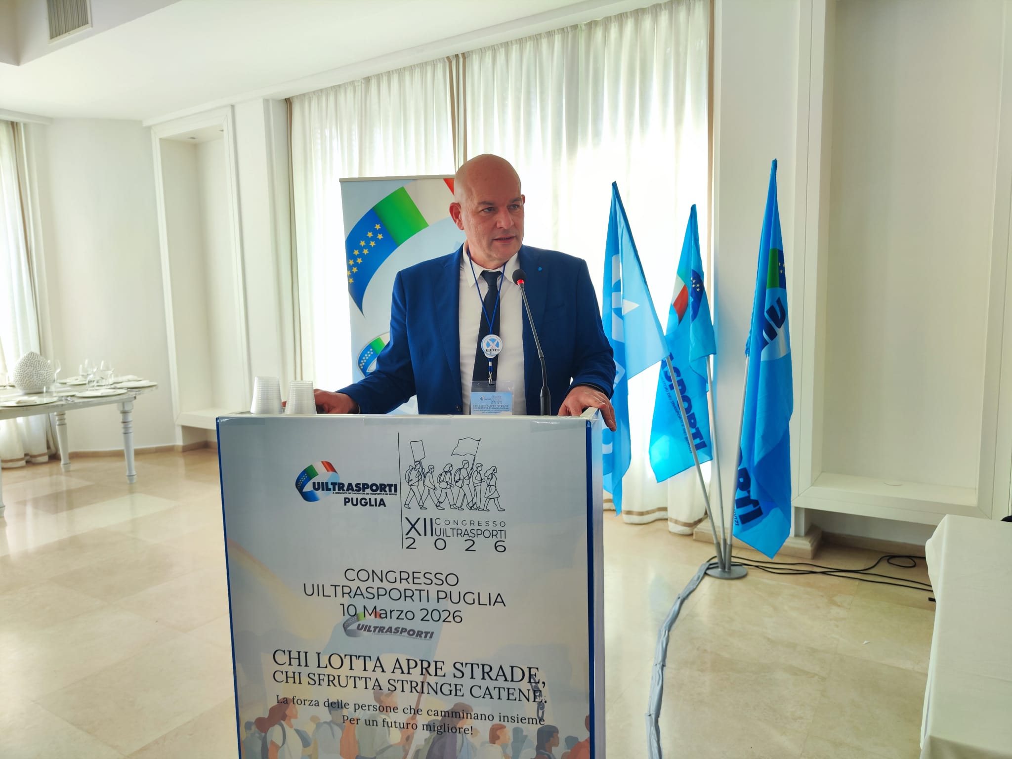 MINO GRECO E' IL NUOVO SEGRETARIO GENERALE DELLA UILTRASPORTI PUGLIA 