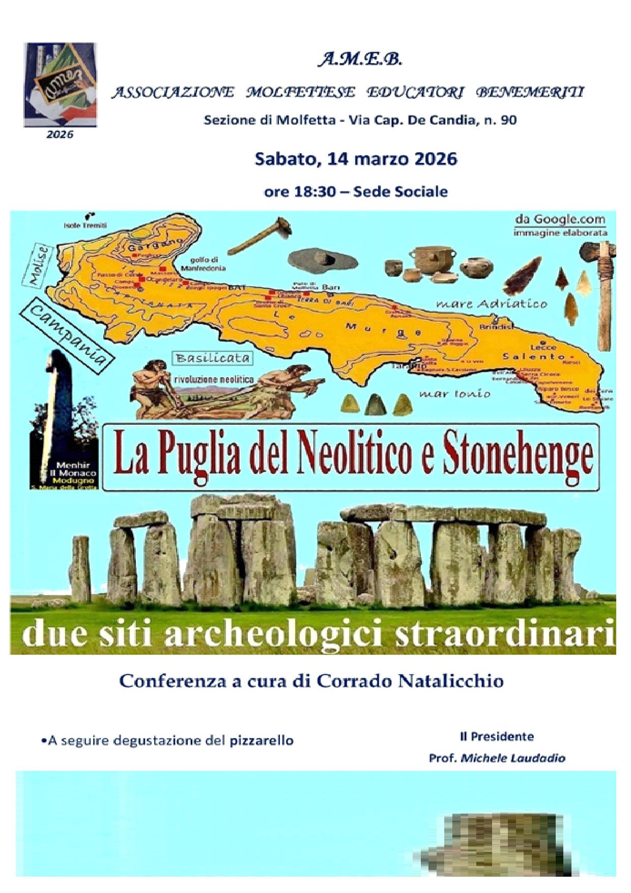 A MOLFETTA CONFERENZA SU 