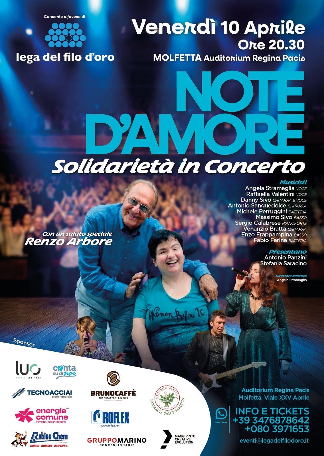 LEGA DEL FILO D'ORO: NOTE D'AMORE, SOLIDARITA' IN CONCERTO
