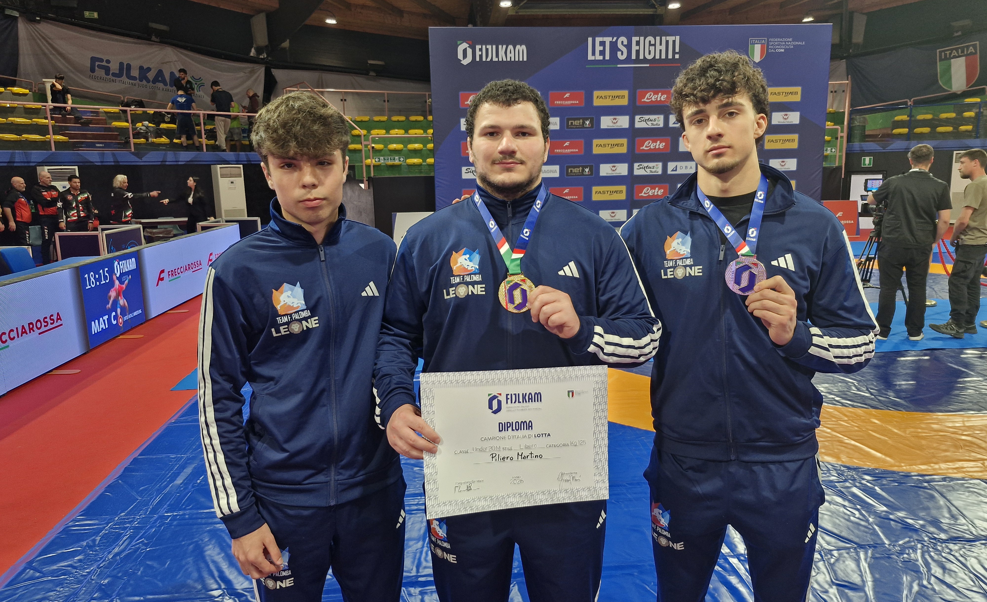 IL TEAM PALOMBA DOMINA OSTIA: MARTINO PILIERO E' CAMPIONE D'ITALIA PER LA QUINTA VOLTA