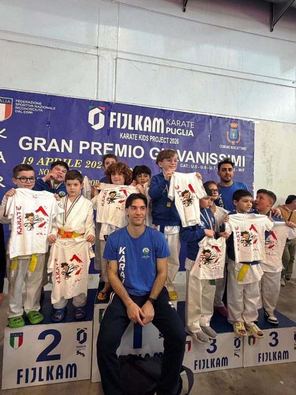 KARATE: LA POLISPORTIVA LIBERTAS MOLFETTA ANCORA PROTAGONISTA A NOICATTARO