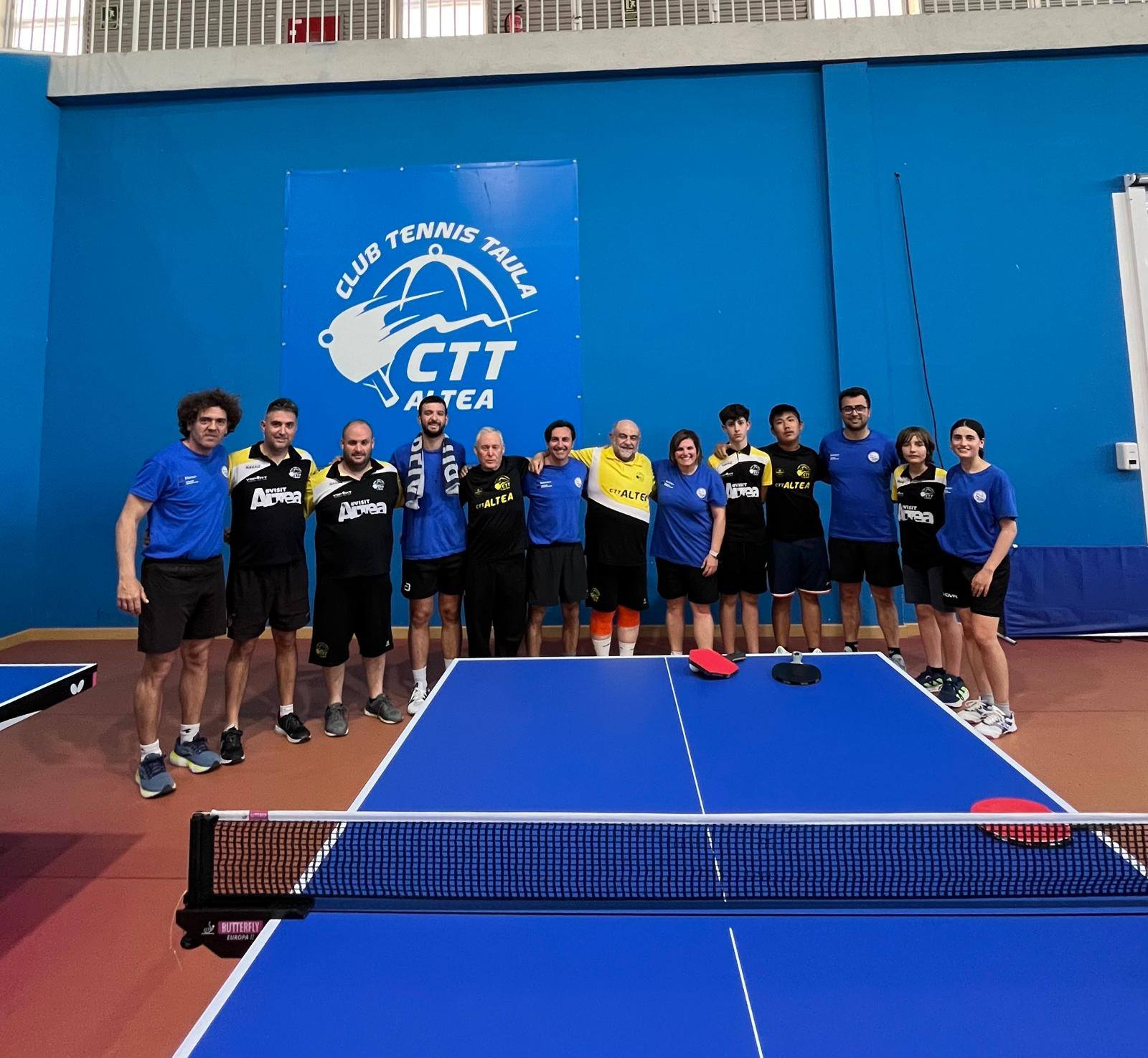 TENNISTAVOLO: L'AZZURRO MOLFETTA VOLA IN EUROPA: SCAMBIO AD ALTEA CON ERASMUS+ SPORT