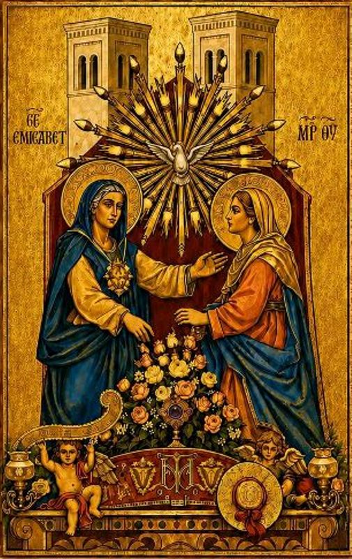 DOMENICA 31 MAGGIO SI CELEBRA LA SOLENNIT� DELLA SANTISSIMA TRINIT� E DELLA VISITAZIONE DELLA BEATA VERGINE MARIA