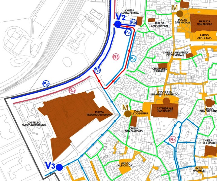 BARI VECCHIA CAMBIA VOLTO: DA LUGLIO NUOVI ORARI ZTL, PARCHEGGI RISERVATI E AREE PEDONALI