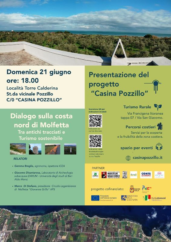 CASINA POZZILLO RINASCE: PERCORSI STORICI, AGRUMETO E ULIVI MONUMENTALI AL CENTRO DI UN PROGETTO PARTECIPATO