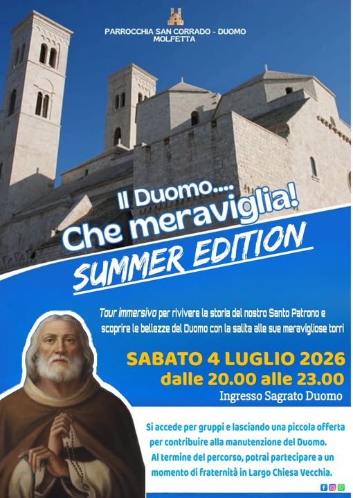 IL DUOMO, CHE MERAVIGLIA! � SUMMER EDITION: TOUR, TORRI E MUSICA PER SAN CORRADO