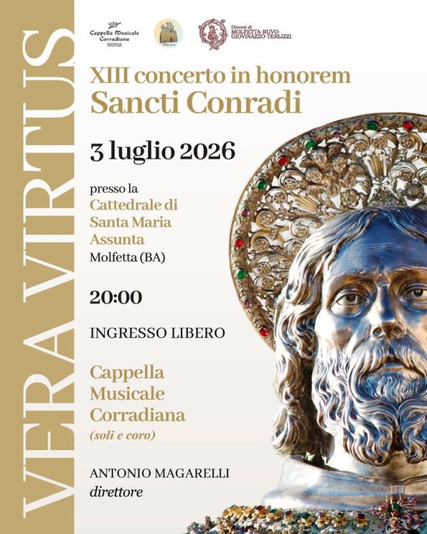 XIII CONCERTO IN HONOREM SANCTI CONRADI: MUSICA E DEVOZIONE IN CATTEDRALE