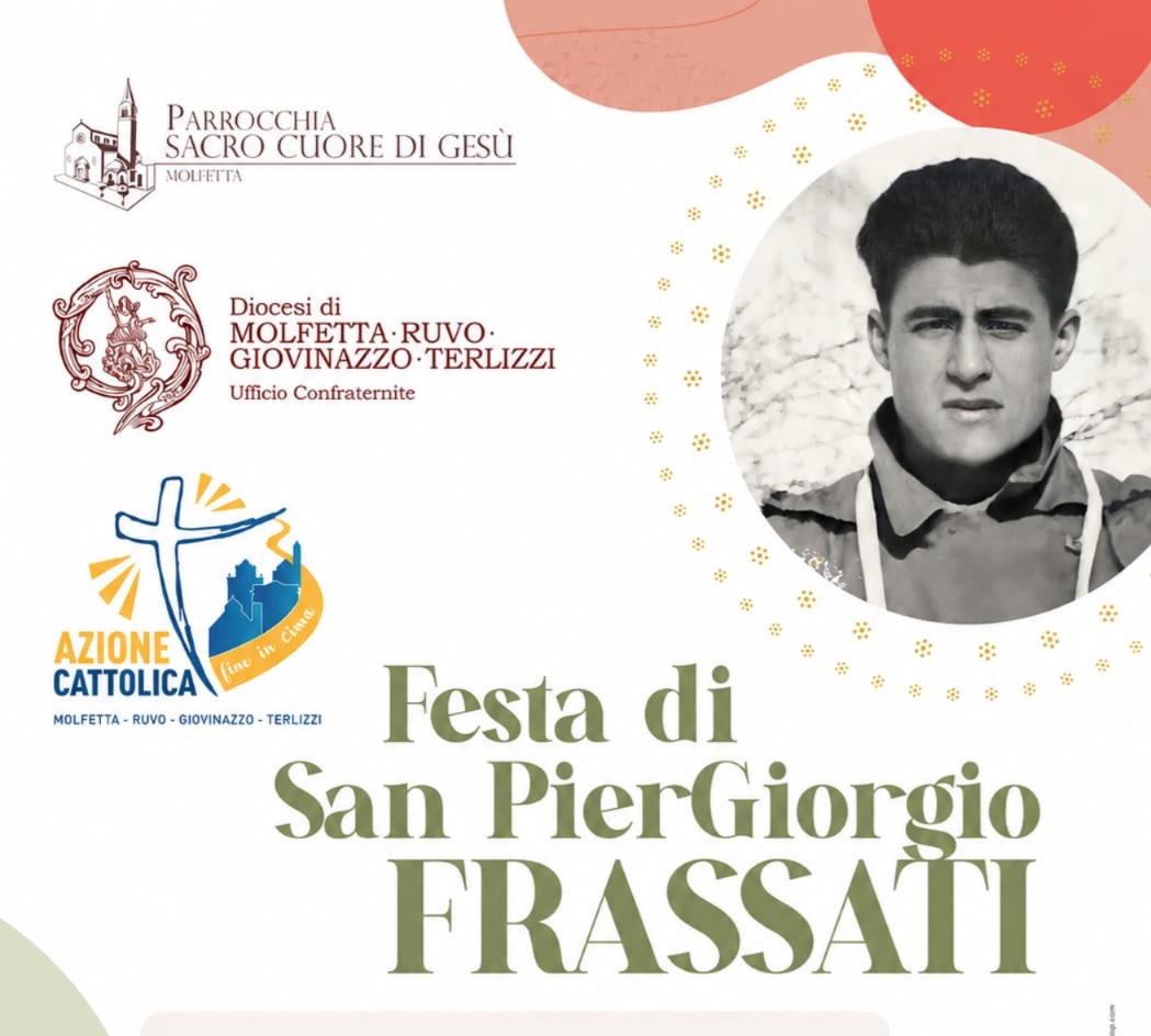 MOLFETTA CELEBRA SAN PIER GIORGIO FRASSATI NEL CAMMINO GIUBILARE DELLA PARROCCHIA SACRO CUORE