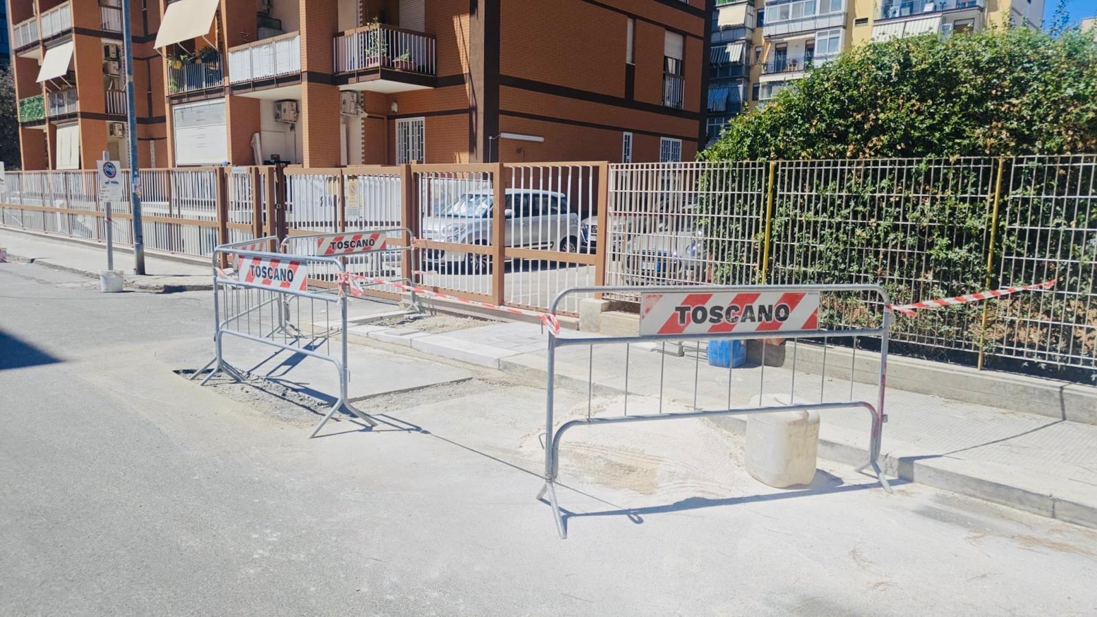 PARTONO A BARI I LAVORI PER ABBATTERE LE BARRIERE ARCHITETTONICHE IN VIA PAPA INNOCENZO XII