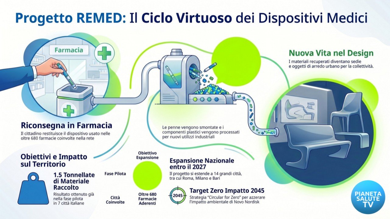 BARI ADERISCE A �TAKEBACK: REMED� PER LA RACCOLTA E IL RICICLO DEI DISPOSITIVI MEDICI