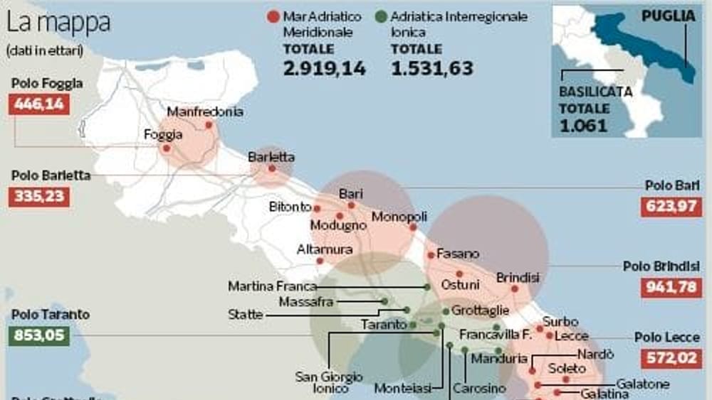 ZES UNICA, LEGAMBIENTE PUGLIA: 424 PROGETTI MA MANCA UNA BANCA DATI PUBBLICA REGIONALE