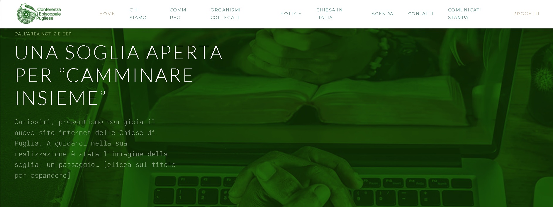 NASCE �CHIESE DI PUGLIA�: ONLINE LA CASA COMUNE DELLE DIOCESI REGIONALI