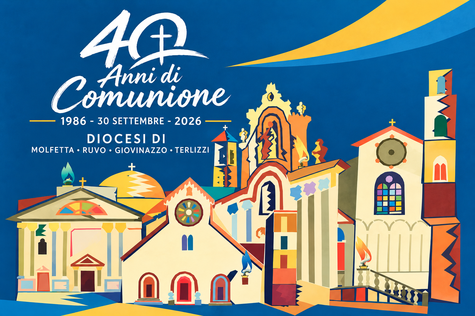 LA DIOCESI DI MOLFETTA-RUVO-GIOVINAZZO E TERLIZZI FESTEGGIA I 40 ANNI DALLA UNIONE CON RUVO