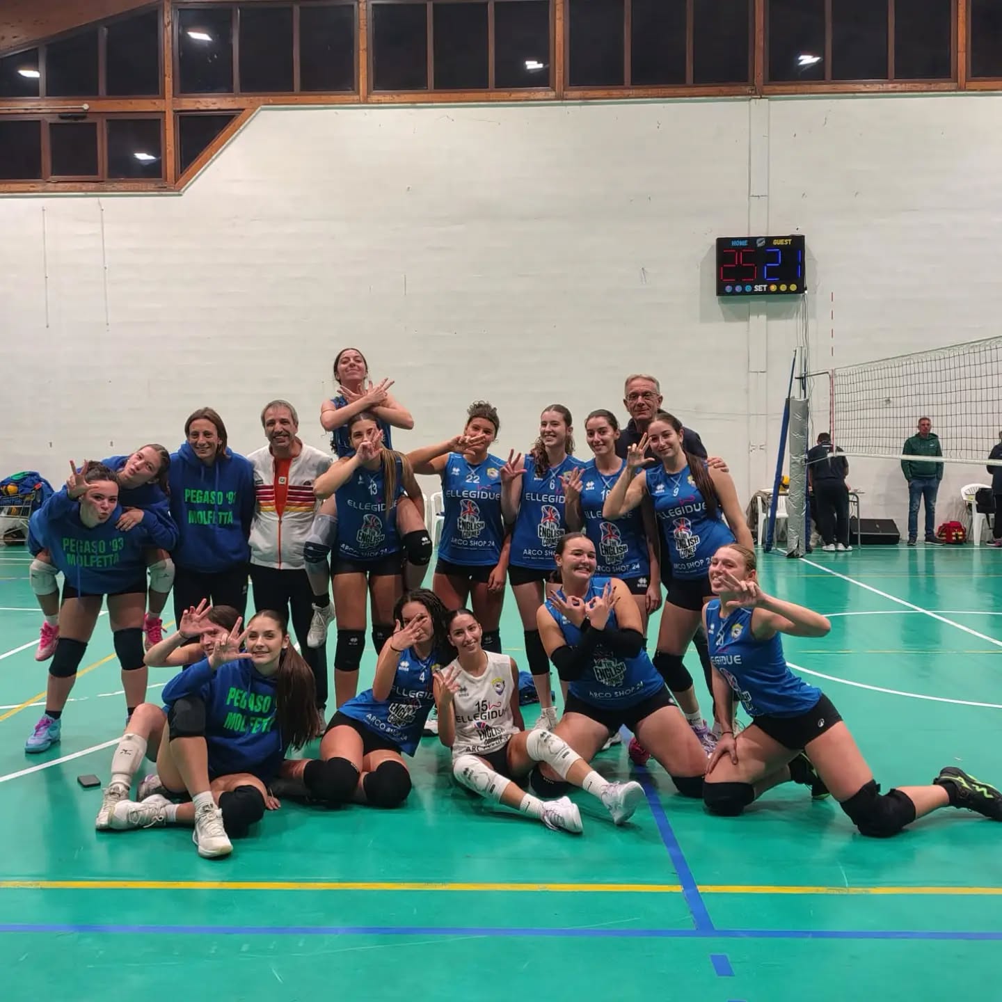 VITTORIA IN RIMONTA A ORTA NOVA DELL'ASDAM PEGASO �93 MOLFETTA: OLYMPIA SUPERATA 3-1