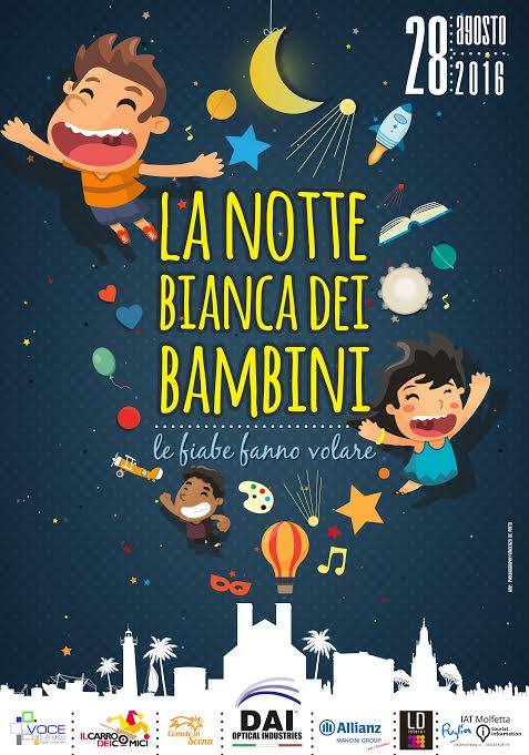 DEFINITO IL PROGRAMMA DELLA NOTTE BIANCA DEI BAMBINI