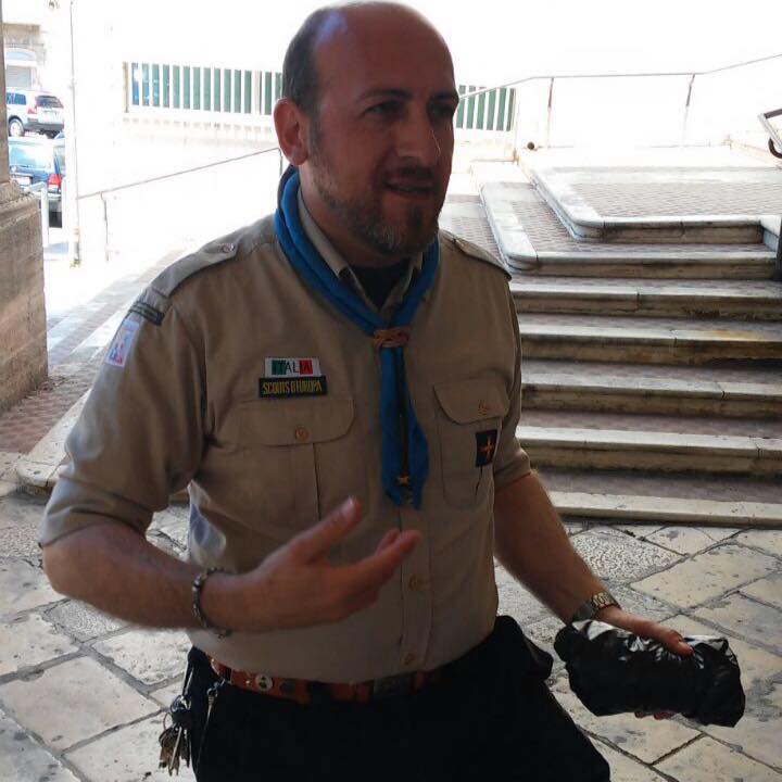 DON NICOLA FELICE ABBATTISTA RICONFERMATO PER TRE ANNI ASSISTENTE NAZIONALE BRANCA ROVER SCOUTS