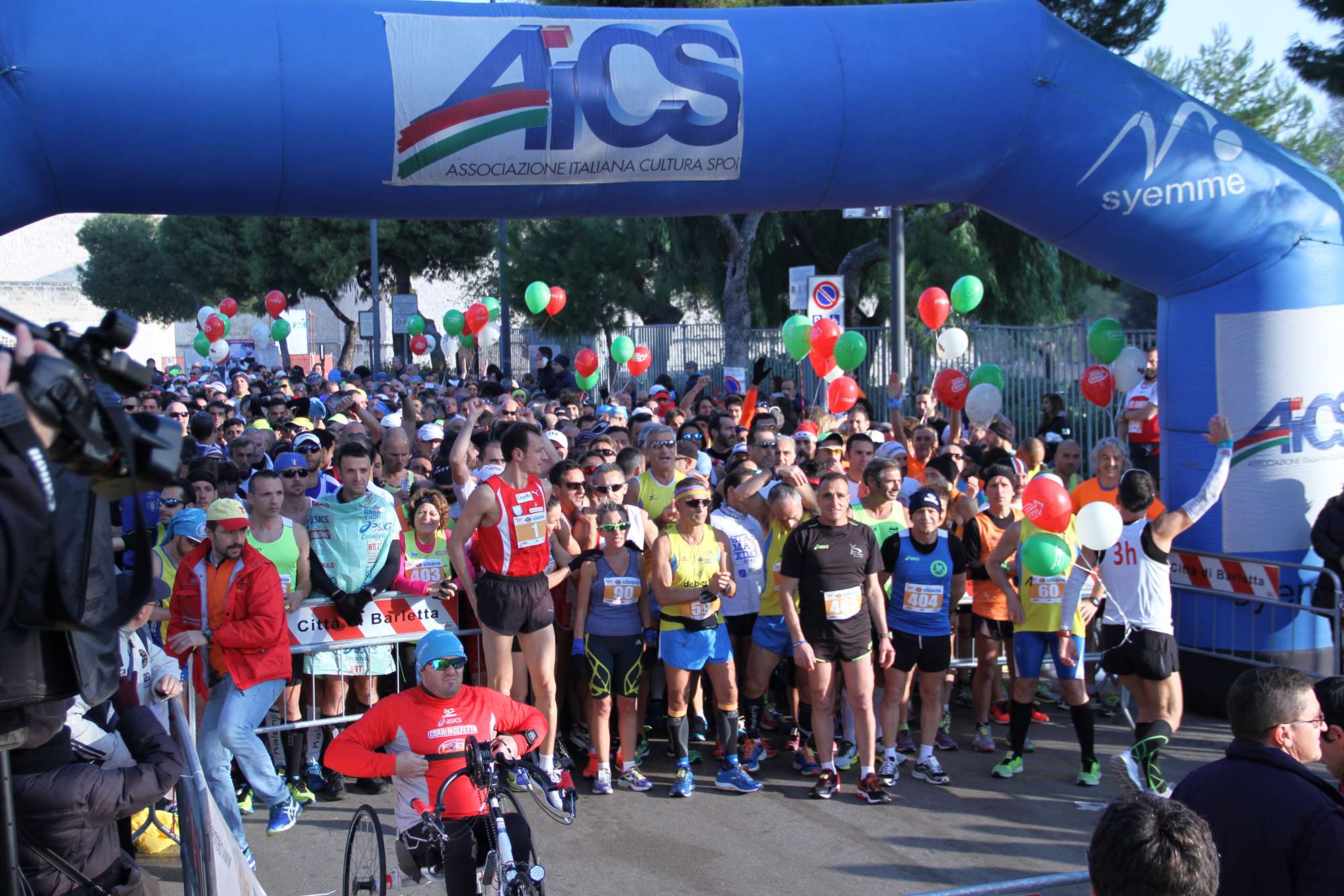 SAR PRESENTE LA CROCE ROSSA ITALIANA DOMENICA 18 DICEMBRE NELLA 42 KM DELLA MARATONA DELLE CATTEDRALI