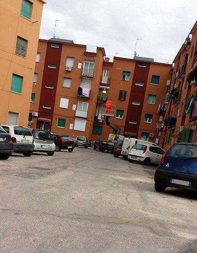 INTERVENTO AL QUARTIERE MADONNA DEI MARTIRI PER SISTEMARE LIMPIANTO DI ILLUMINAZIONE