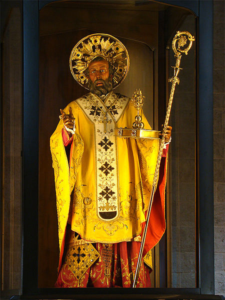 ALLA BASILICA DELLA MADONNA DEI MARTIRI PRESTO UNA STATUA DI SAN NICOLA DA BARI