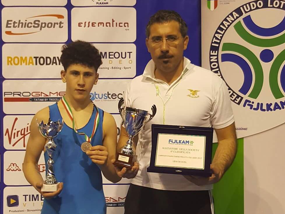 FRANCESCO PALOMBA, VICE CAMPIONE ITALIANO 2017 ESORDIENTI B DI LOTTA STILE LIBERO CONVOCATO PER UN TORNEO INTERNAZIONALE IN ROMANIA