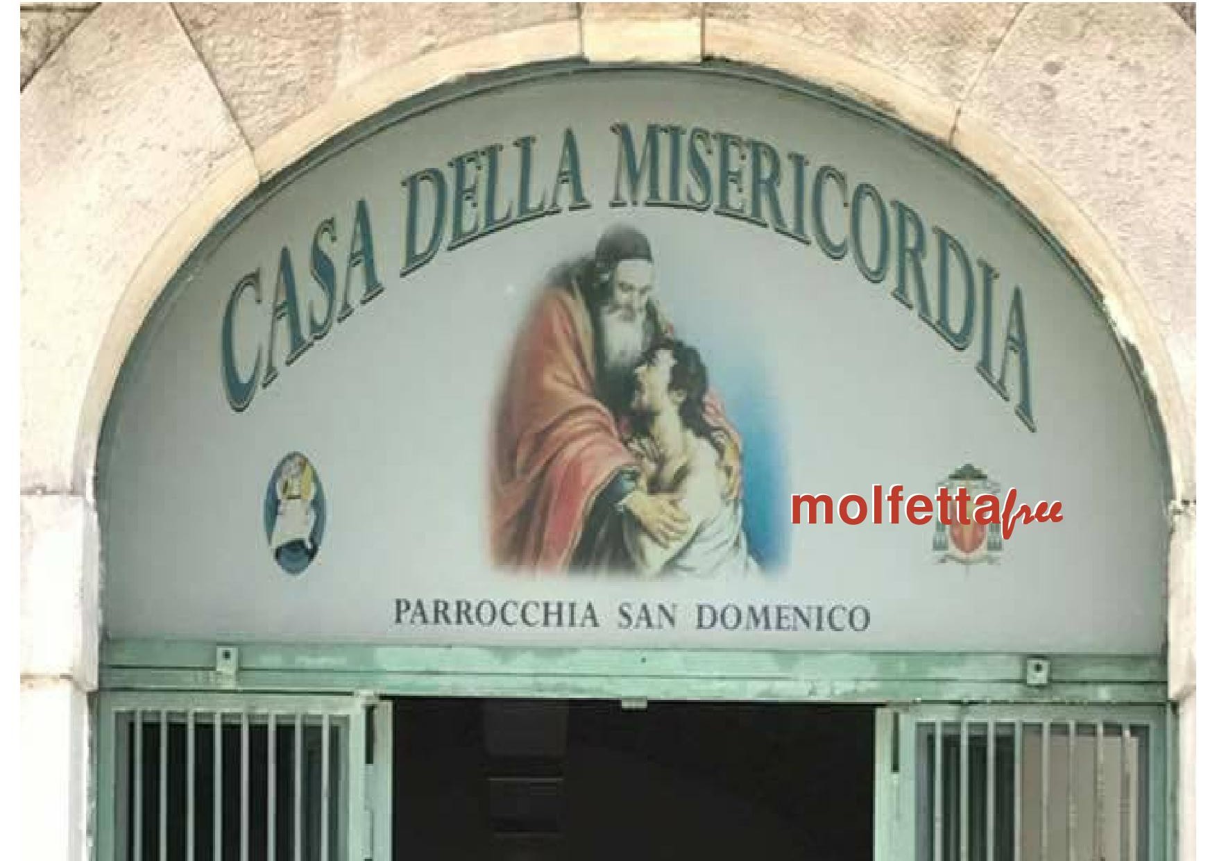 CE IL NUOVO LOGO, LA CASA DELLA MISERCORDIA A MOLFETTA PRENDE VITA