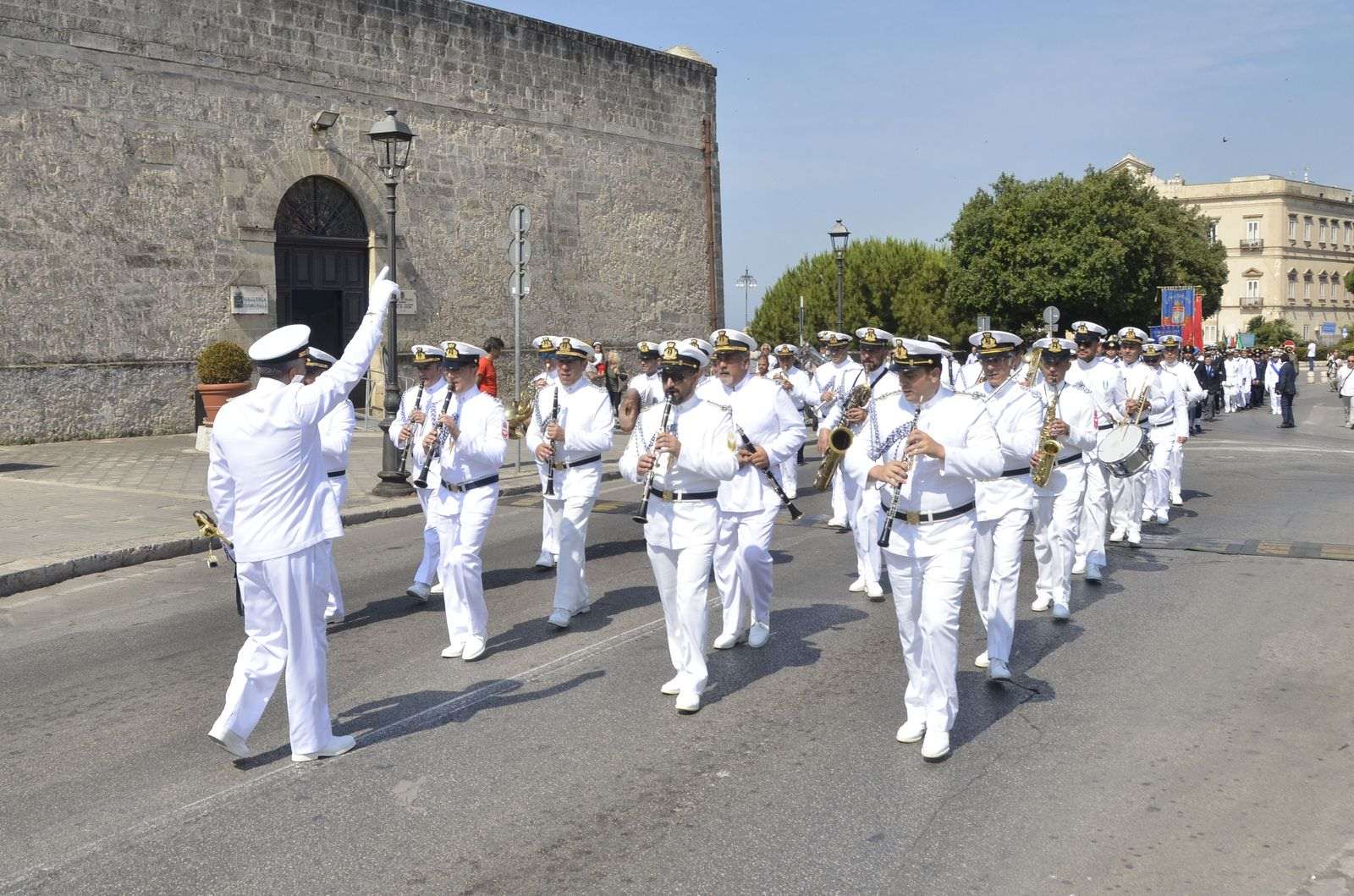 LA FANFARA DELLA MARINA MILITARE A MOLFETTA DOMENICA 10 SETTEMBRE