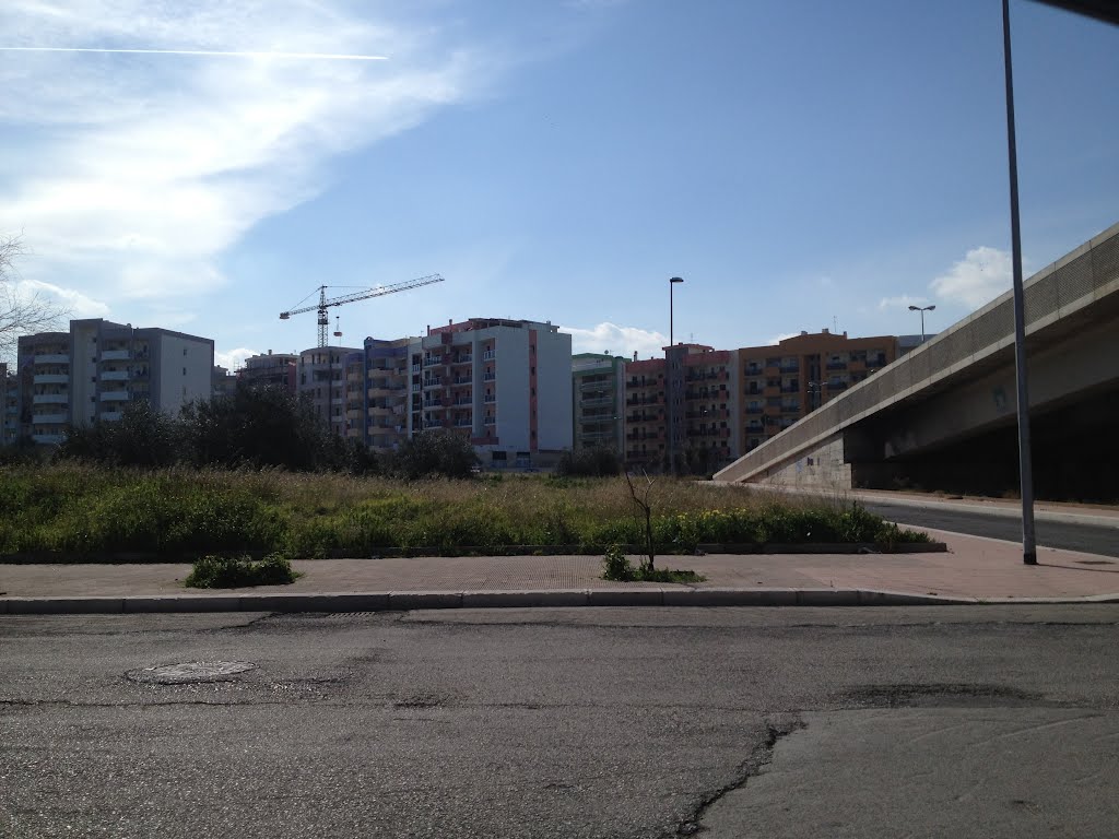 UNA NUOVA AREA A VERDE IN VIA TOMMASO SALVEMINI ANGOLO VIA PERTINI