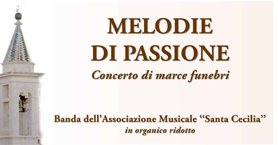 CONCERTO DI MARCE FUNEBRI, SABATO 3 MARZO, PRESSO LA CHIESA DI SANTO STEFANO