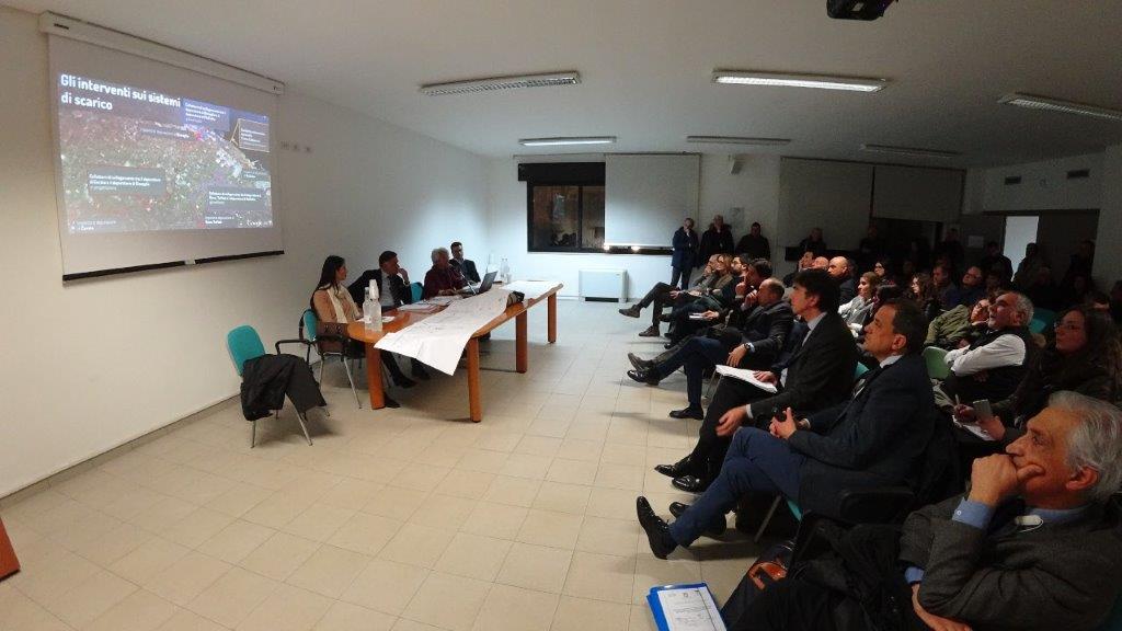 PRESENTATO LO SCHEMA COMPLESSIVO DI DEPURAZIONE-AFFINAMENTO E RIUTILIZZO-SCARICO PER I REFLUI URBANI DEI COMUNI DI MOLFETTA, RUVO, TERLIZZI, BISCEGLIE E CORATO.