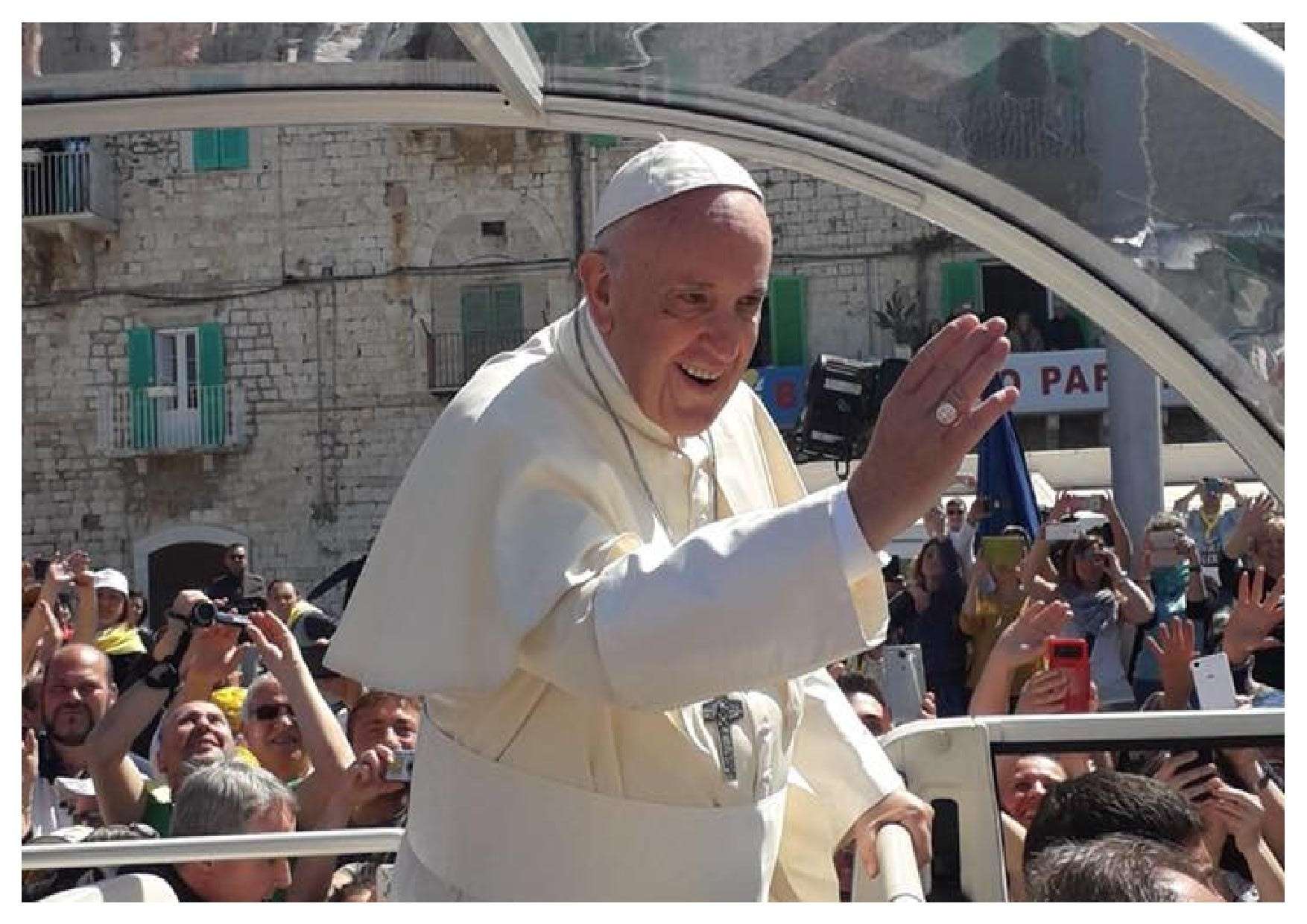 CHI C'ERA E CHI NON C'ERA AL GRANDE INCONTRO CON PAPA FRANCESCO