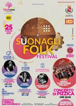 MERCOLED 25 LUGLIO PER LA PRIMA VOLTA A MOLFETTA SI TERR IL SUONAGLI FOLK FESTIVAL