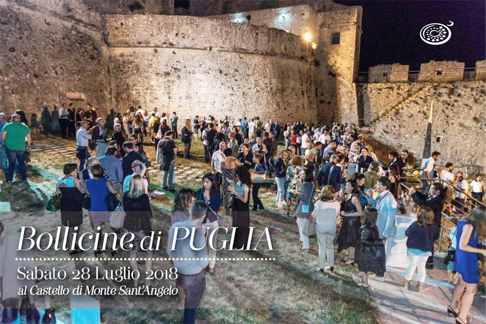 SABATO 28 LUGLIO SI TERR A MONTE SANTANGELO BOLLICINE DI PUGLIA- FESTIVAL REGIONALE DEGLI SPUMANTI PUGLIESI