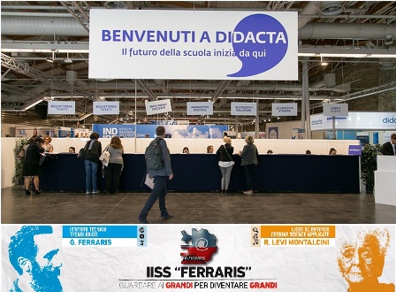 LI.I.S.S. GALILEO FERRARIS DI MOLFETTA PARTECIPER A FIRENZE DAL 18 AL 20 OTTOBRE A FIERA DIDACTA ITALIA 2018