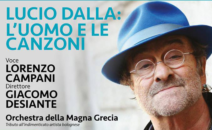 LORCHESTRA DELLA MAGNA GRECIA RENDE OMAGGIO AL GRANDE LUCIO DALLA