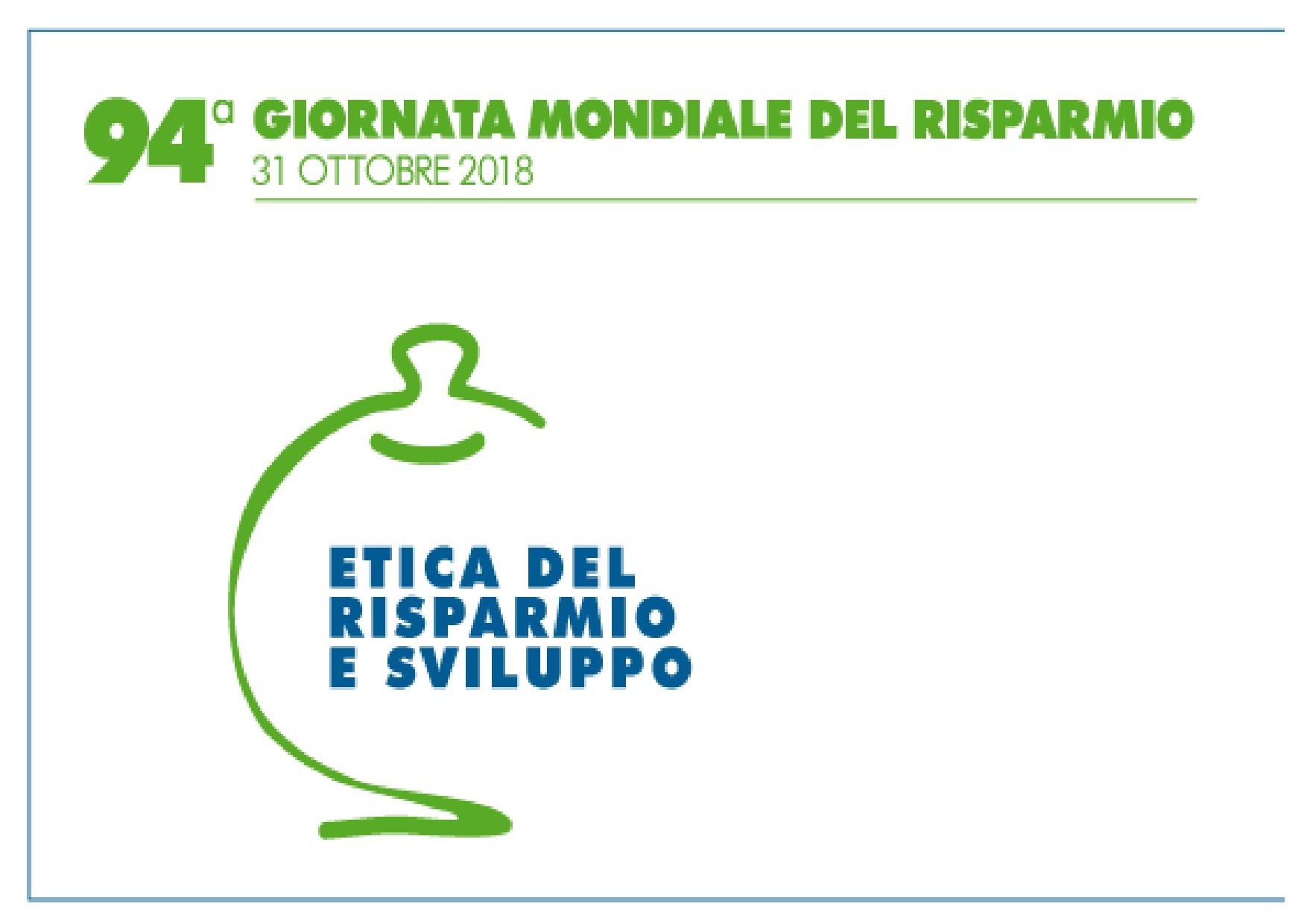 IL 31 OTTOBRE, LA GIORNATA MONDIALE DEL RISPARMIO