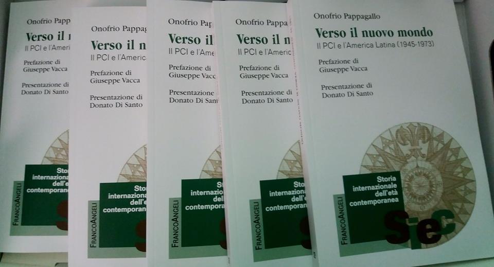 VERR PRESENTATO VENERD 16 NOVEMBRE A ROMA IL LIBRO 