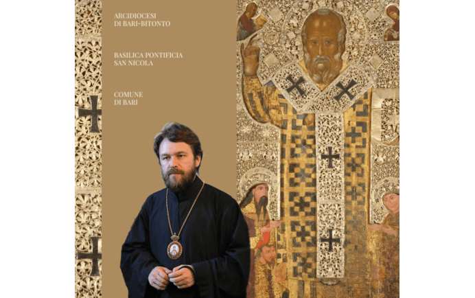 PER LA FESTA LITURGICA DI SAN NICOLA ARRIVA A BARI S.E. IL METROPOLITA HILARION DI VOLOKOLAMSK