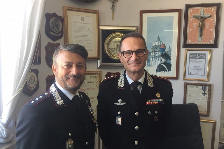 IL COMANDANTE DELLA COMPAGNIA CARABINIERI DI MOLFETTA CAP. VITO INGROSSO NOMINATO CAVALIERE DELLA REPUBBLICA