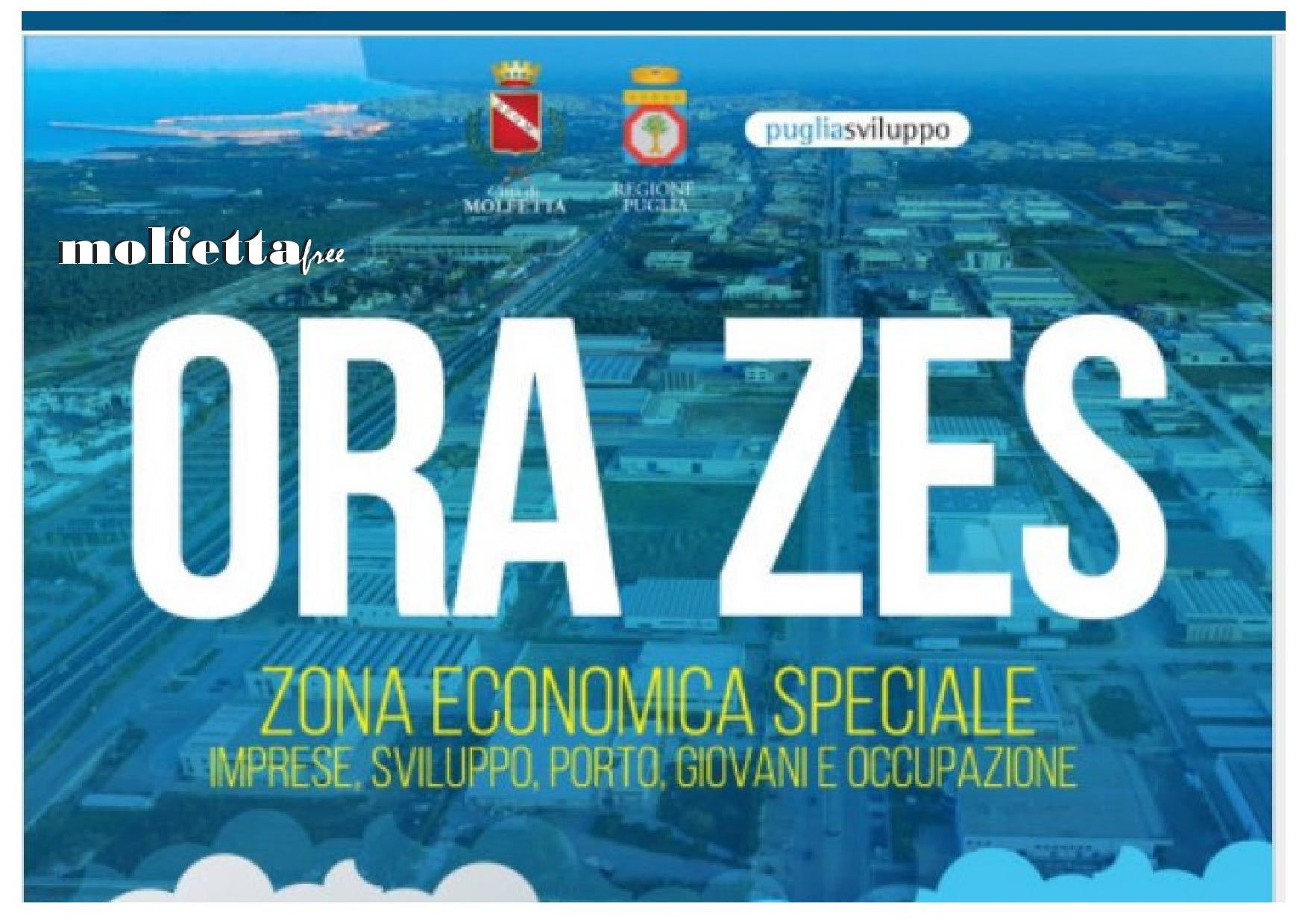 LA ZES ZONA ECONOMICA SPECIALE E' REALTA' SULLA CARTA: INSERITA ZONA PORTUALE E RETROPORTUALE