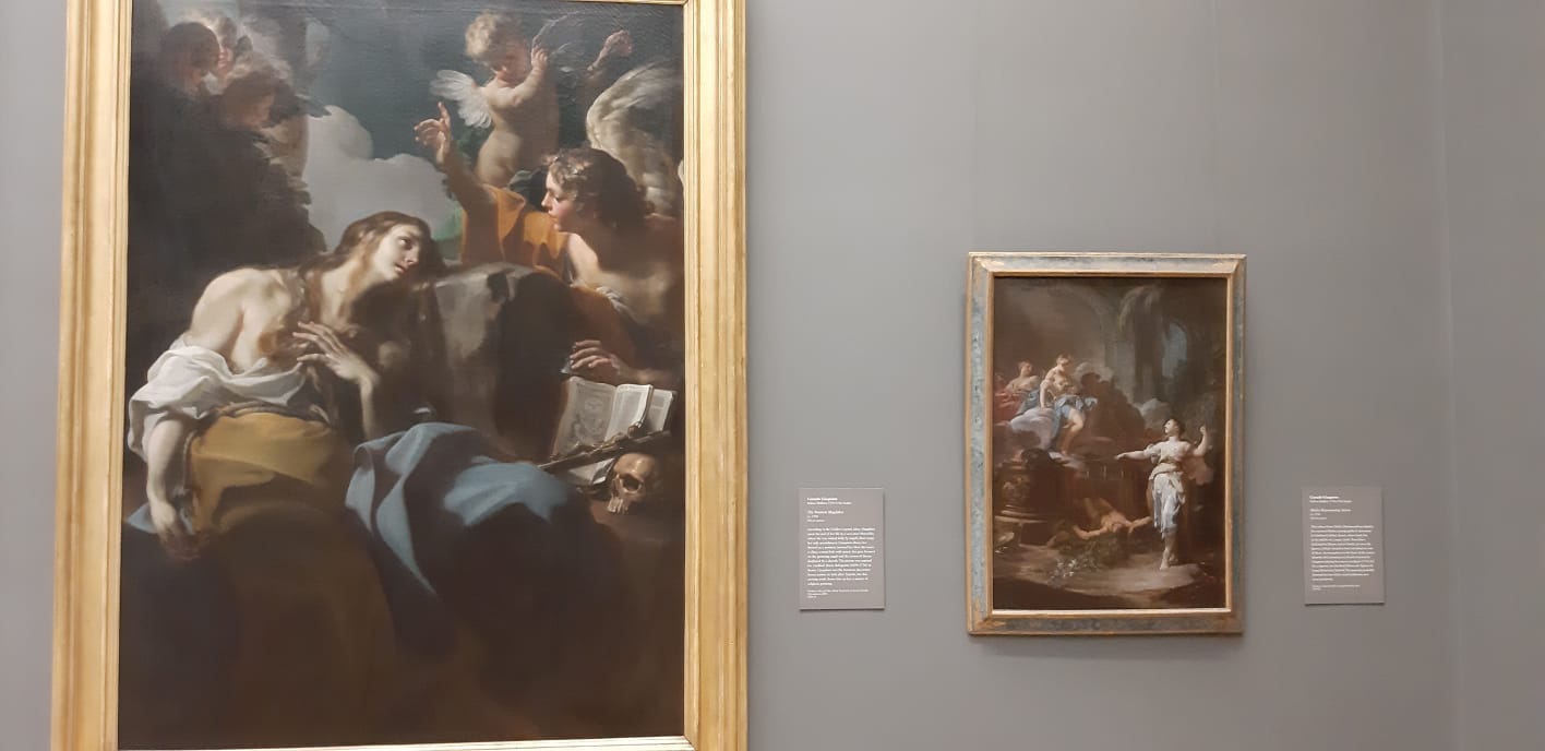 ECCO LE FOTO DEI QUADRI DEL GIAQUINTO ESPOSTI AL METROPOLITAN MUSEUM DI NEW YORK