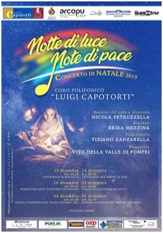 NOTTE DI LUCE, NOTE DI PACE, IL CONCERTO DI NATALE DELLASSOCIAZIONE LUIGI CAPOTORTI DI MOLFETTA