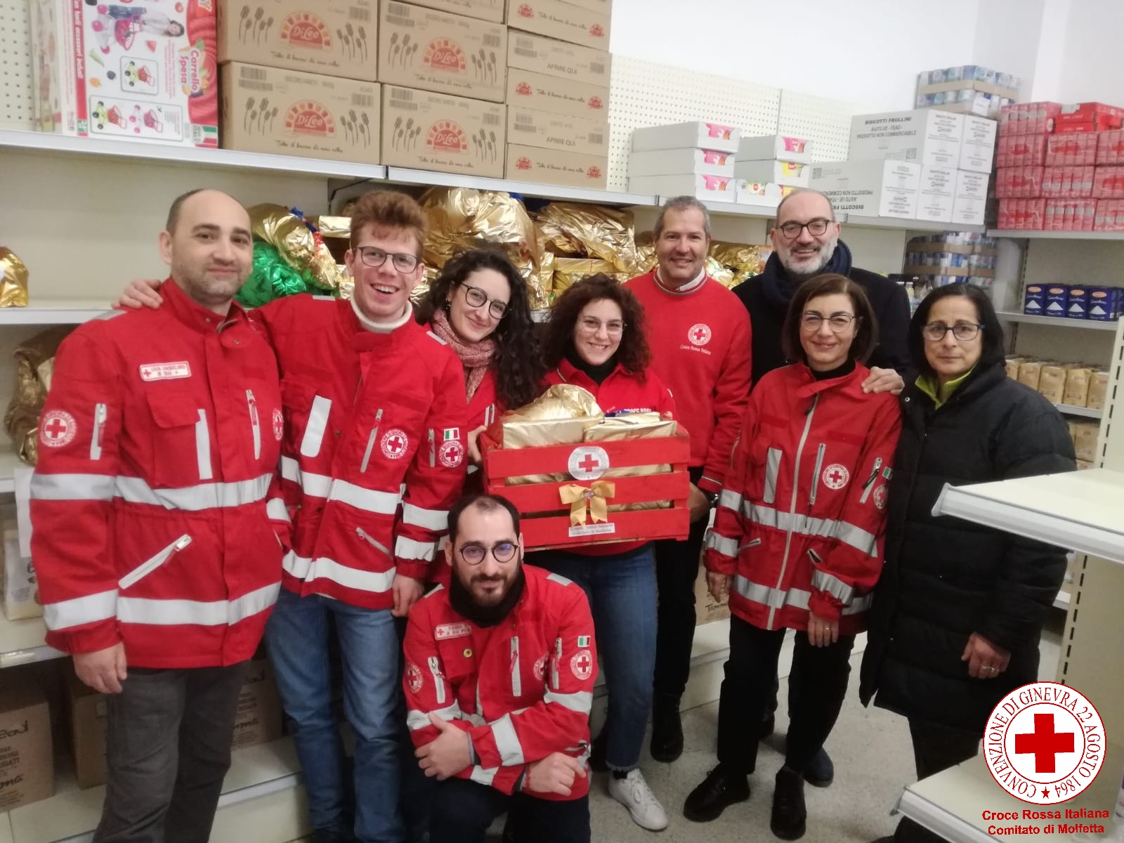 UN NATALE SERENO ANCHE PER LE FAMIGLIE IN STATO DI DISAGIO ECONOMICO E SOCIALE GRAZIE AL PROGETTO DELLA CROCE ROSSA ITALIANA COMITATO DI MOLFETTA