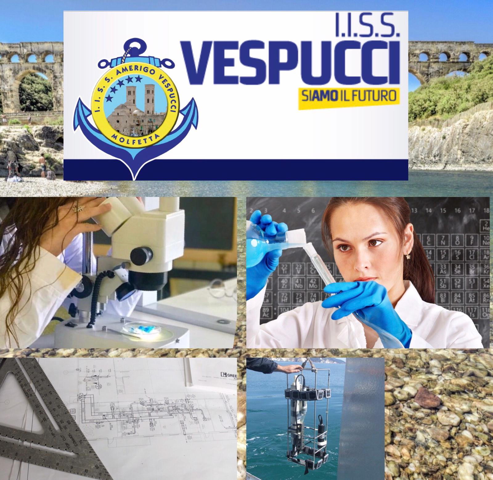 TRA LE NUOVE PROPOSTE FORMATIVE, LI.I.S.S. VESPUCCI DI MOLFETTA PROPONE IL NUOVO INDIRIZZO GESTIONE DELLE ACQUE E RISANAMENTO AMBIENTALE