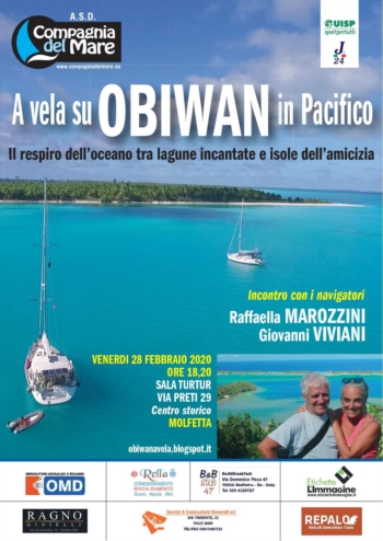 A VELA SU OBIWAN IN PACIFICO: UN INCONTRO DELLA COMPAGNIA DEL MARE