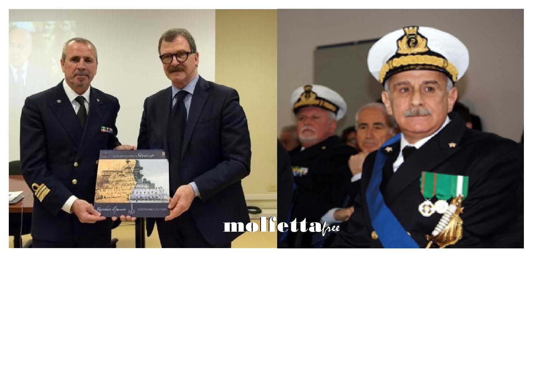 DUE UFFICIALI MOLFETTESI RICEVERANNO L'ONOREFICENZA DI CAVALIERE E COMMENDATORE